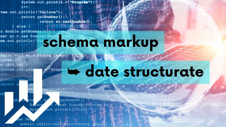 schema markup date structurate