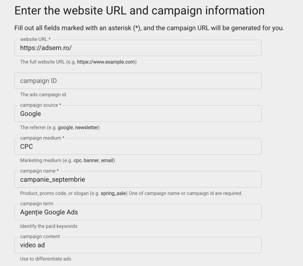 url builder