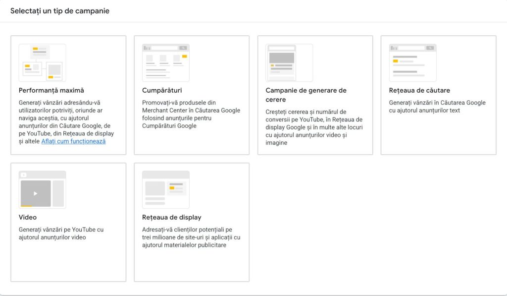 google ads manager campanii