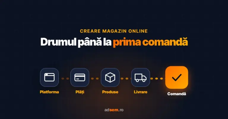 Pașii unui magazin online nou: platforma, plăți, produse, livrare, până la prima comandă